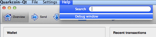 Debug Wallet